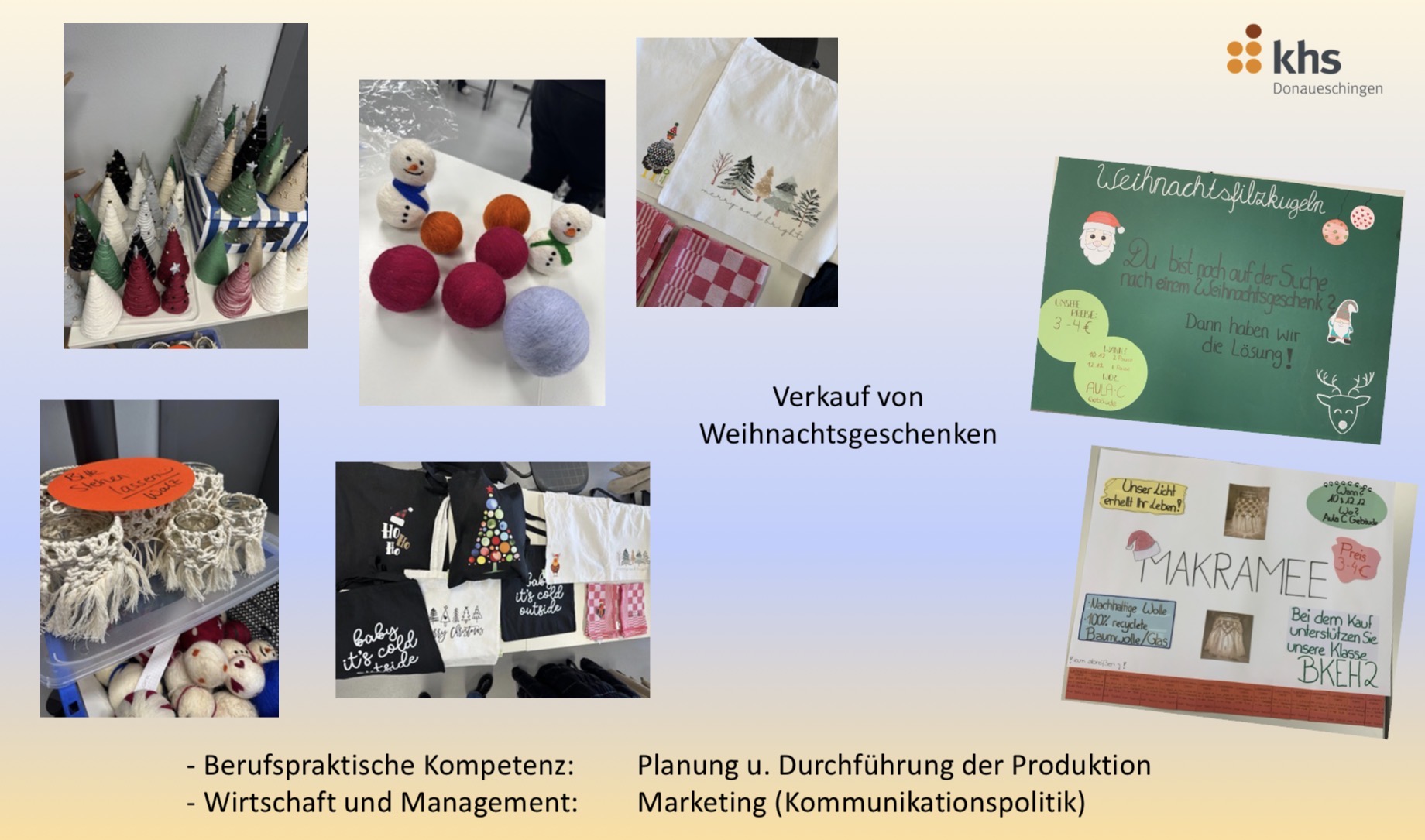 BKEH Verkauf Weihnachtsgeschenke